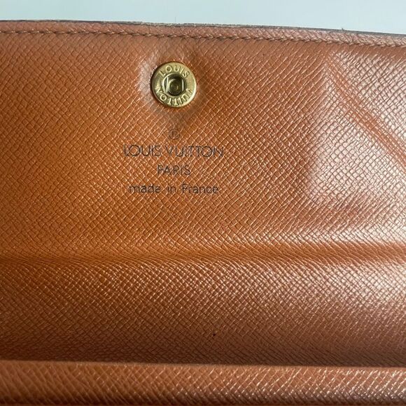 Authentic Louis Vuitton Monogram Tresor Etui Trifold Wallet - Picture 13 of 16